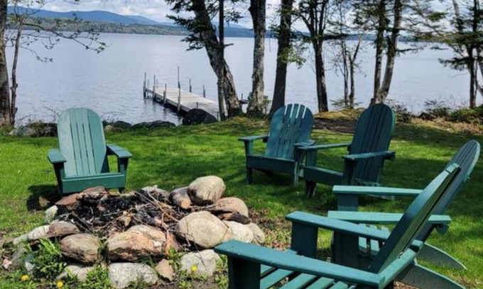 Rangeley Plantation Cabin | Waterfront on Rangeley Lake! BRAND NEW, Niboban Cabin 14 - Golden Smelt