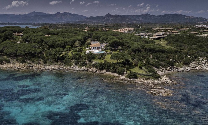 San Teodoro Villa | Exclusive Waterfront Estate with Beach Access and Sea Views