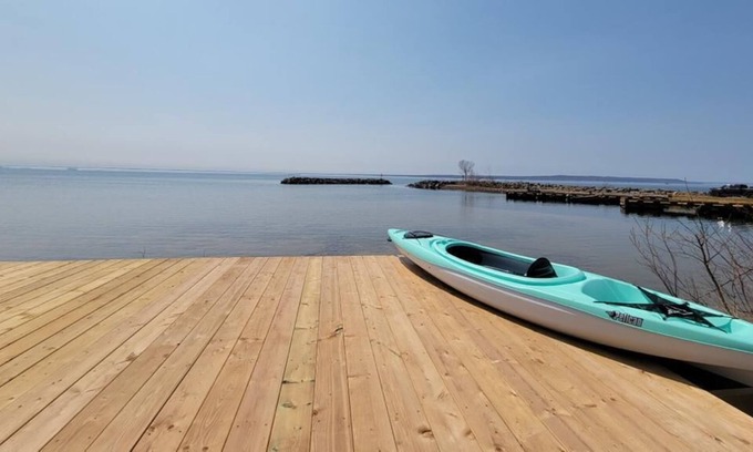 Algoma District House | Waterfront retreat, next to Prince Marina w/ launch, close to trails