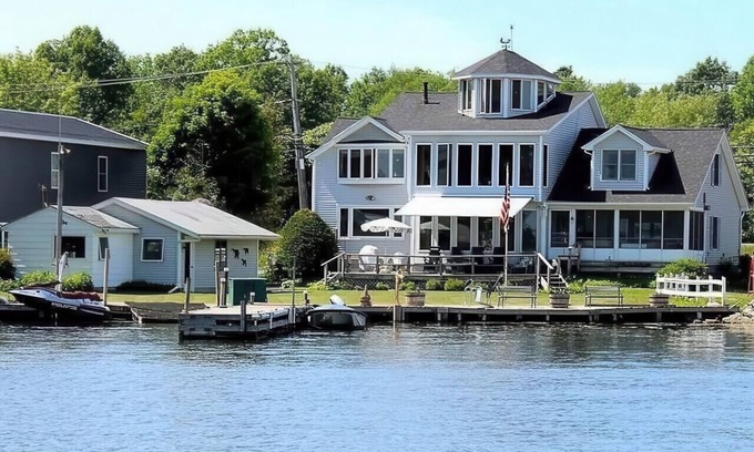 Sodus Point House | Waterfront Sodus Gem w/Dock, Game Loft, Bay View