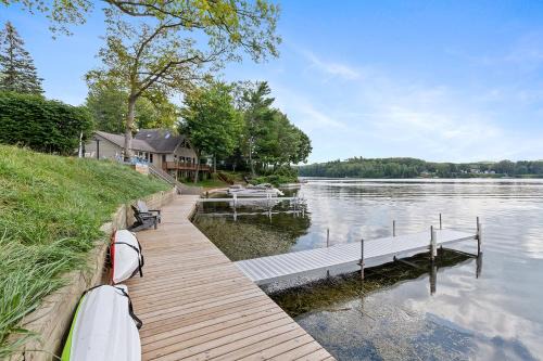 Newaygo Apartment | Waterfront Suite with Private Dock – Guest Rated 10/10
