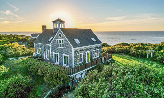 Block Island House | Waterfront Retreat with Breathtaking Island and Sound Views