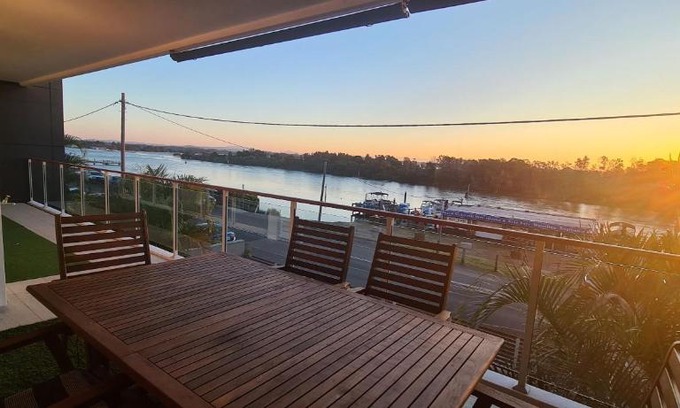 Forster Apartment | Indulge at Waterline 202: Top-Rated Poolside Retreat