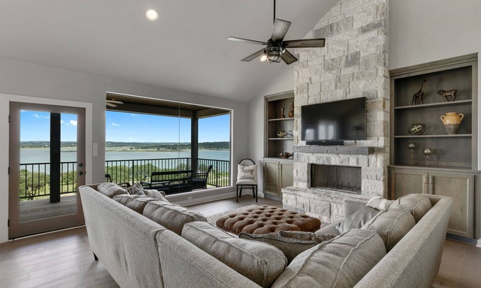 Canyon Lake House | Waters-Edge: Waterfront Retreat with Hot Tub & Scenic Views