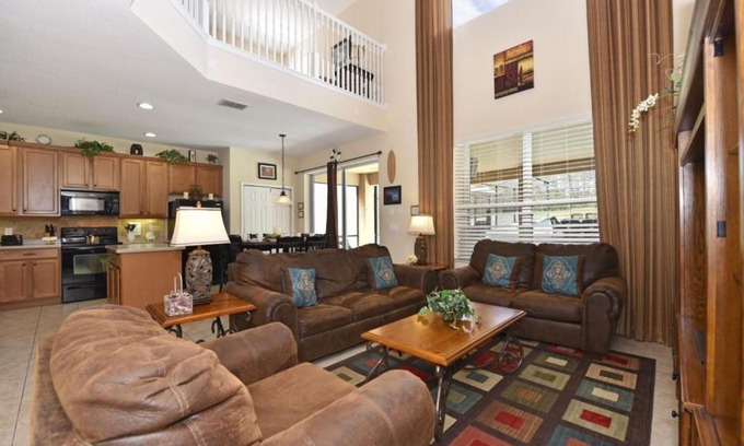 Watersong House | Watersong Resort: 6-Bedroom Pool Home with Hot Tub