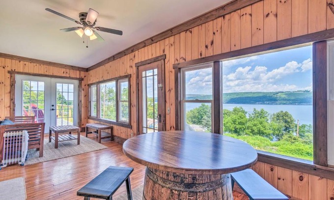 Watkins Glen House | Waterfront Retreat at Watkins Glen - Rated 9.3/10!