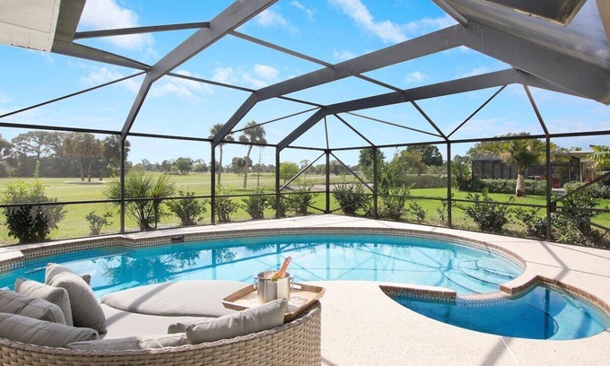 Port Saint Lucie House | Discover The Saints Golf Course Retreat with Pool & Patio