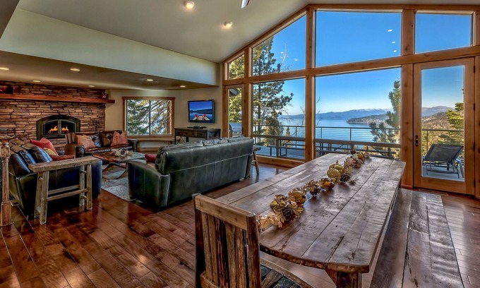 Zephyr Cove House | Exclusive Lake View Retreat with Hot Tub & Pool Table