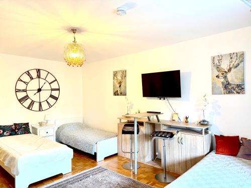 Region Hannover District Apartment | Experience Comfort at Messe: Two-Bedroom SmartApartment