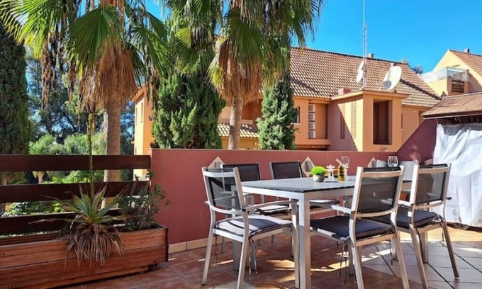 Casares Apartment | Discover Paradise Near the Beach with Palm Gardens