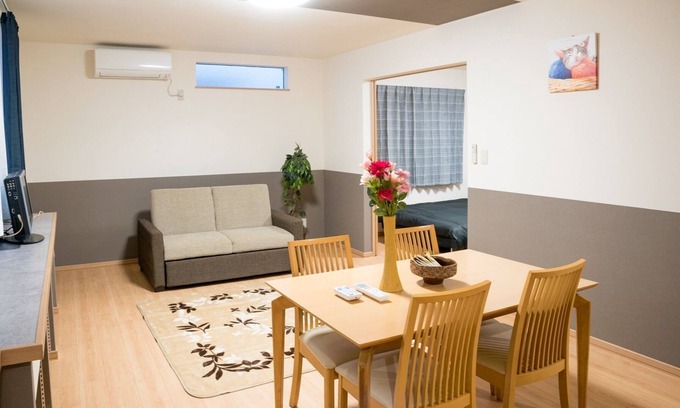 Biei Apartment | Explore Stay In Biei: Family-Friendly with Cozy Amenities