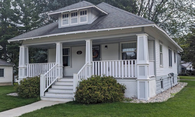 Alma House | Welcome to the Meyer House-a charming home thoughtfully designed for your relaxation.