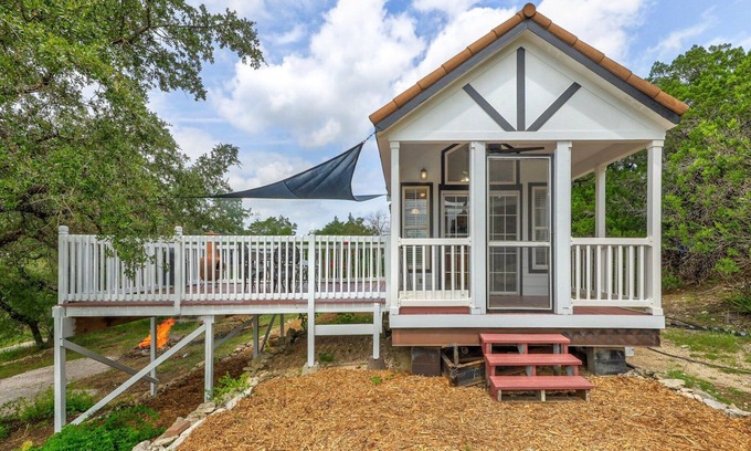 Spicewood Cottage | Discover The Tiny Haven at Hilltop Haven in Spicewood, TX