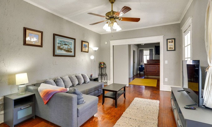 Mound Apartment | Inviting Lakefront Apartment with Fire Pit & Ocean Views