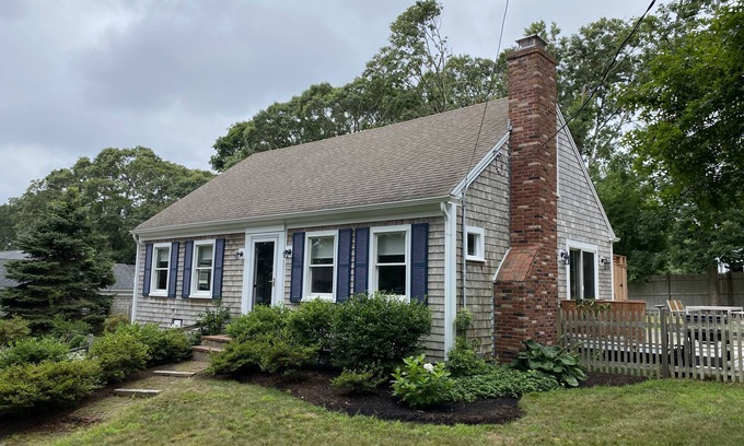 Harwich Center House | Modern 3-Bedroom Cape House with Ocean View & Hot Tub