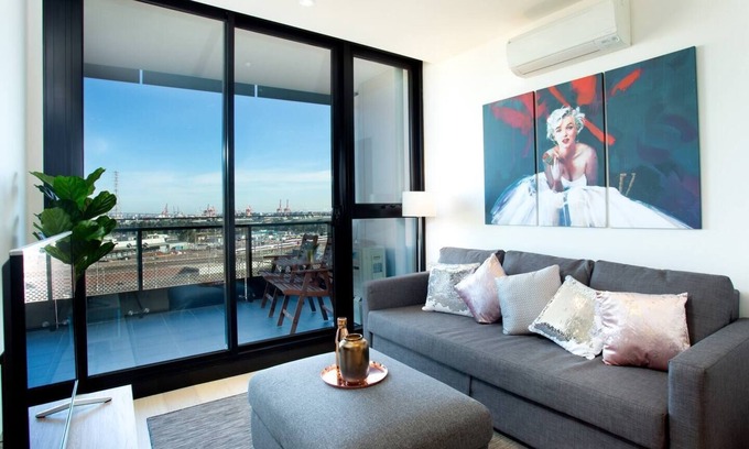 West Melbourne Apartment | Convenient North Melbourne Escape with Balcony & Family-Friendly Amenities