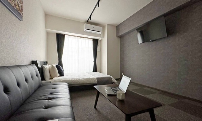 Hiroshima City Centre Apartment | Cozy Balcony Apartment for 3 with Breakfast Included
