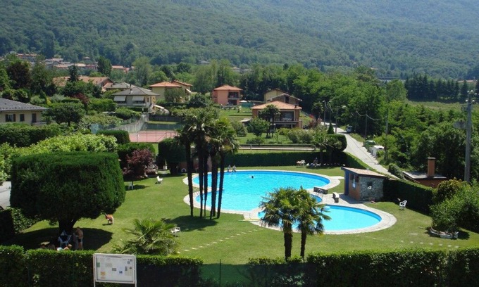 Brezzo di Bedero Apartment | Scenic 3-Room Terrace Apartment with Breathtaking Lake Views