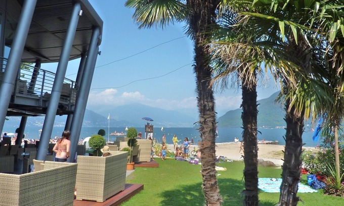 Cannobio Apartment | Beachside Retreat for Two with Private Terrace & Ocean Views
