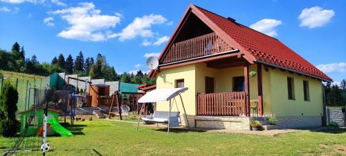 Vysne Ruzbachy Cabin | Relaxing Retreat at Chata Horbek Wellness with Spa & Hot Tub