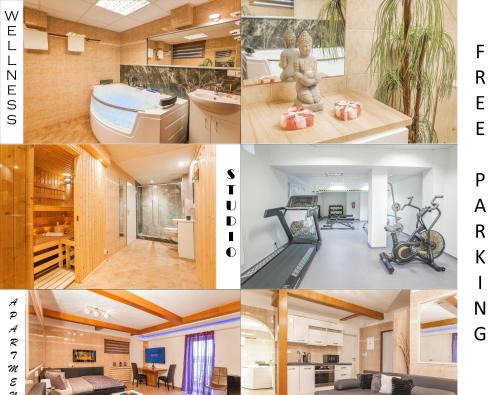 Prague 5 Apartment | Relaxing Wellness Retreat: Sauna, Hot Tub & Gym Awaits!