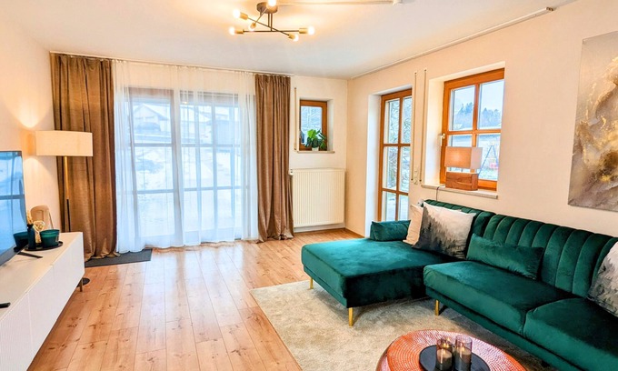 Lichteneck Apartment | Exclusive Wellness Retreat with Private Saunas for 6 Guests