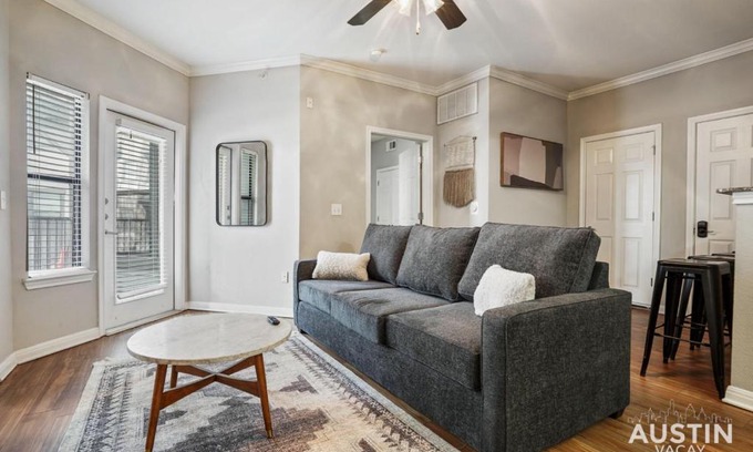 West Campus Apartment | Inviting West Campus Accommodations with Pool & King Beds