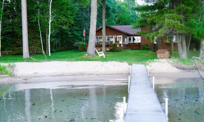 Lewiston House | Idyllic West Twin Lake Waterfront Home with Pool & Ocean Views