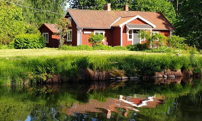 Kolback Cabin | Oceanfront Westerqvarn: Pet-Friendly with Stunning Views