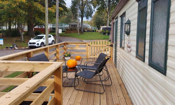 Girvan Apartment | Guest Rated: Westmorland 32 Caravan with Private Pool