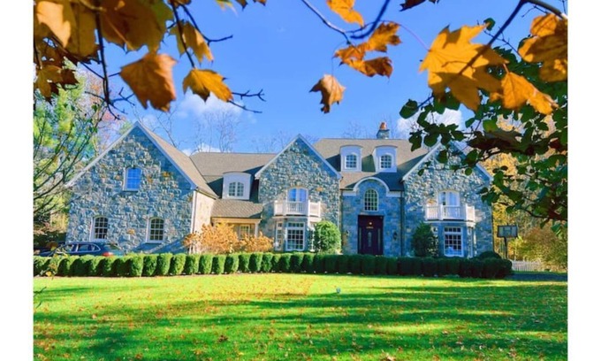 Stamford Other | Majestic Westover Castle: Oceanfront Retreat in the Forest