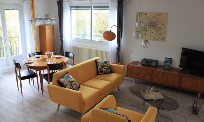 Chatel-Guyon Apartment | Reconnect with Heritage at Your Grandparents' Retreat