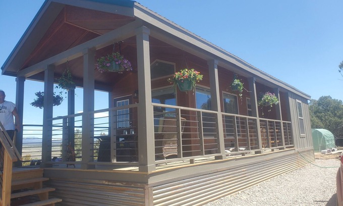 Ignacio Cabin | Remarkable Retreat: Where the Buffalo Roam with Hot Tub
