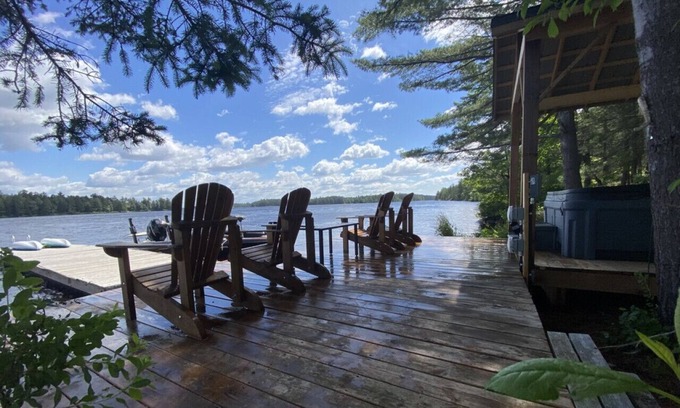 West Nipissing Ski Chalet | Experience Whispering Pines at Paradise Cove, Lake Nipissing