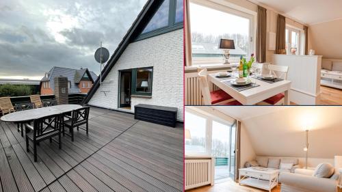 Alkersum Apartment | Cozy White House Ferienwohnung: Ideal for Families