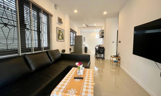 Kathu House | Cozy White House: 2BR Oasis Near Kathu Waterfall