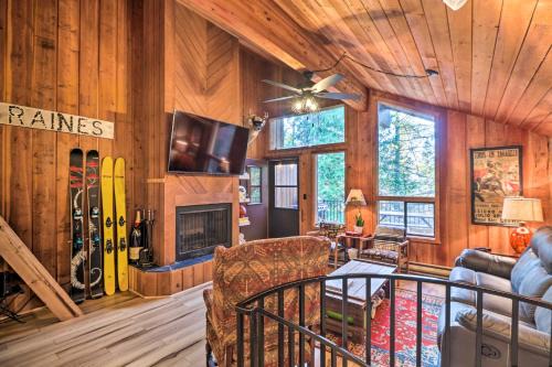 Whitefish Apartment | Discover Whitefish Escape: Deck, Hot Tub & Steps to Skiing!