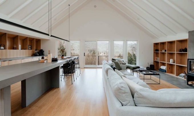 Margaretville House | Whitetail Chalet: Mountain Views & Cozy Firepit Retreat