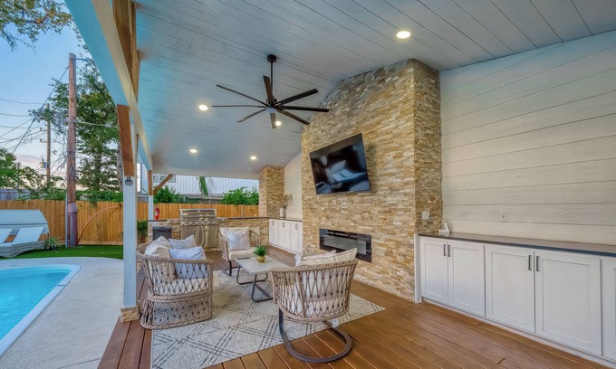 Spring House | Whitewood Oasis-Your Poolside Retreat with Heated Pool in Spring, TX