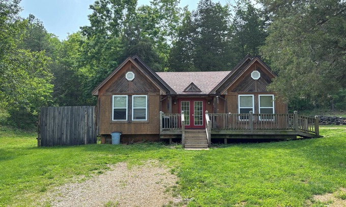 Eminence House | Secluded Getaway with Pool & Pet-Friendly Comfort