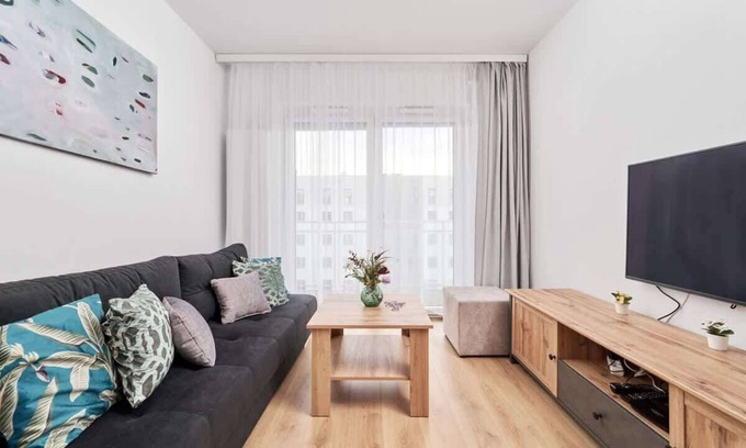 Krzyki Apartment | Perfect One-Bedroom Apartment at Wichrowa 22C/18