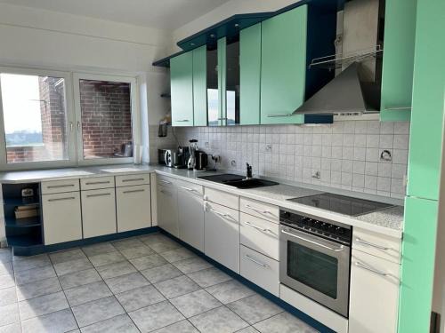 Bad Essen Apartment | Family-Friendly Wiehengebirgs Fernblick App 4 for All