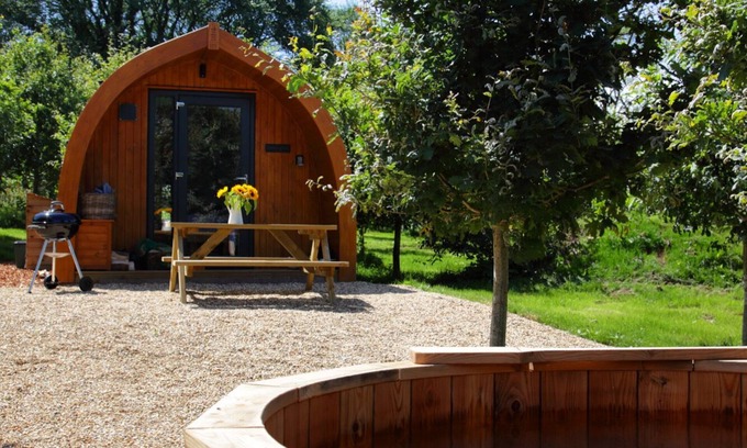 Newton Ferrers Cabin | Experience Tranquility at Wild Luxury Buttercup Glamping