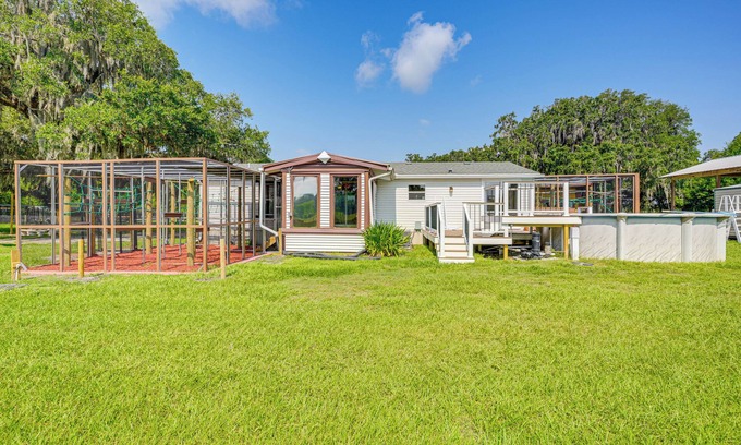 Webster House | Wildlife Sanctuary On-Site: Modern Webster Home!