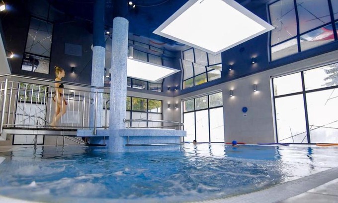 Ciechocinek Resort | Cozy Willa Rustykalna with Private Pool & Hot Tub