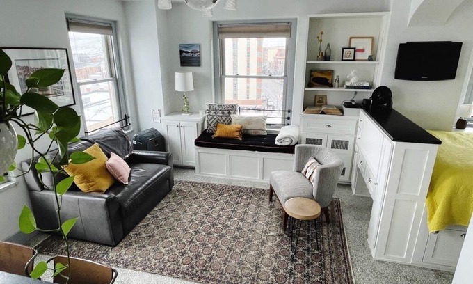Heart of Missoula Condo | Wilma Digs: Downtown Oasis with Scenic Mountain Views