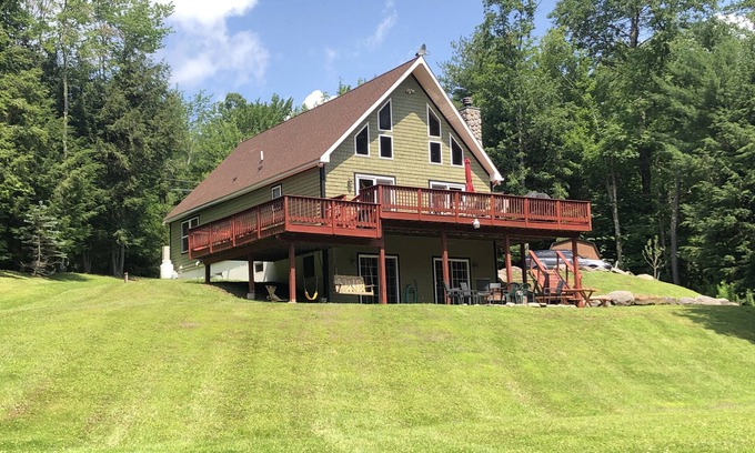 Windham House | Inviting Windham Mountain Chalet with Game Room & Treehouse