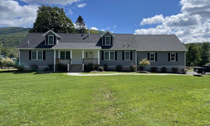 Windham House | Top-Rated Windham Mountain Escape with Ocean View & Spa