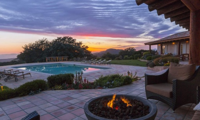 Santa Rosa House | Ultimate Wine Country Retreat: Pool, Spa & Ocean Views