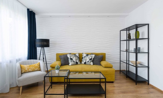 Stare Miasto District Apartment | Cozy 1 Bedroom with Balcony & Child-Friendly Amenities